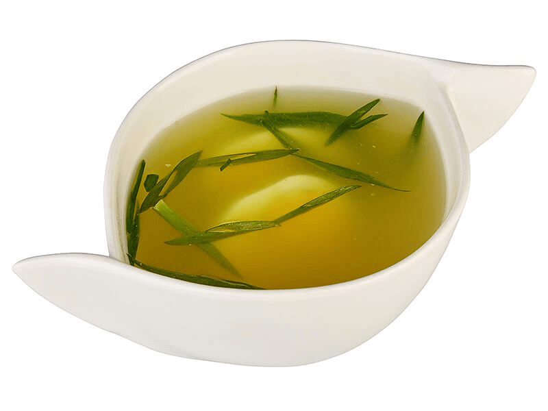 Куриный бульон с яйцом