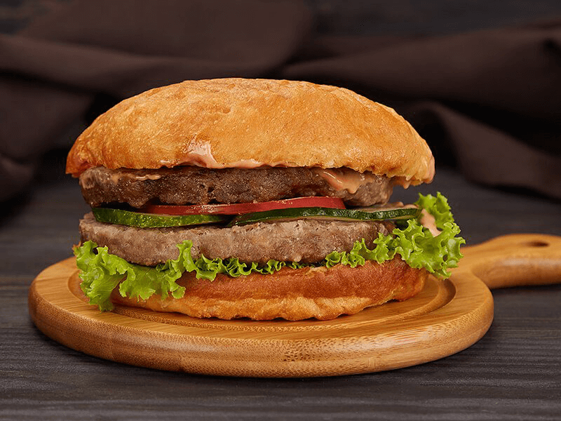 Двойной гамбургер