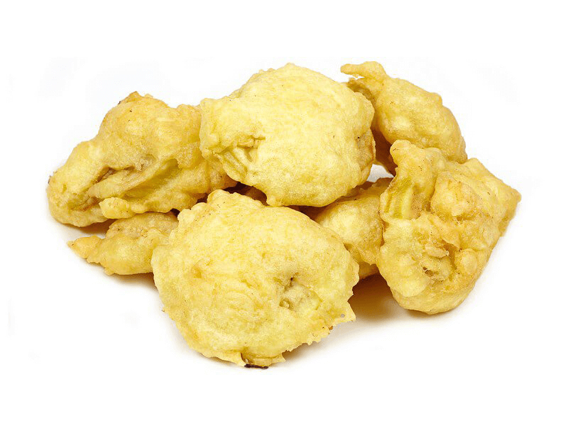 Баклажаны со свининой в кляре