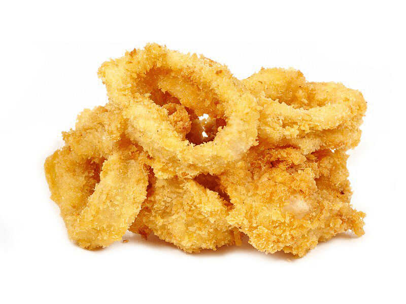 Кальмар в сухарях