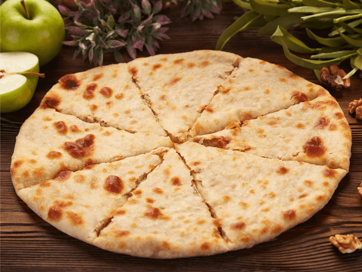 Пирог с яблоком и грецким орехом - pizzalarenzo.ru