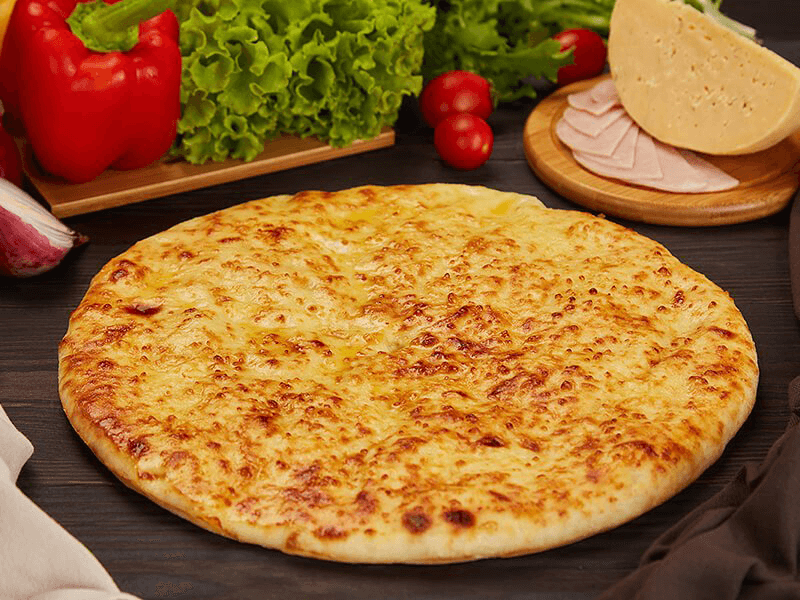 Пирог с ветчиной и сыром