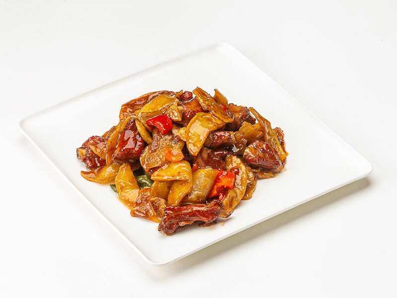 Свиные рёбра с картофелем