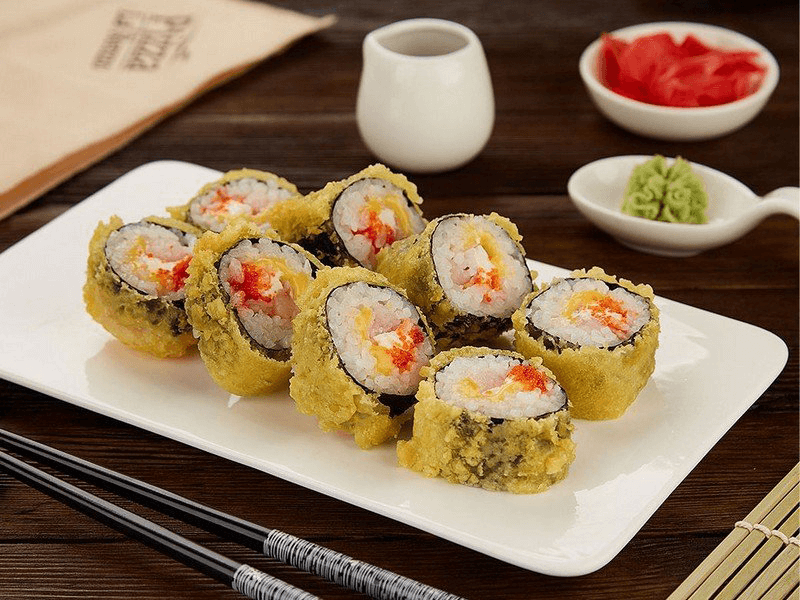 Темпура с креветкой